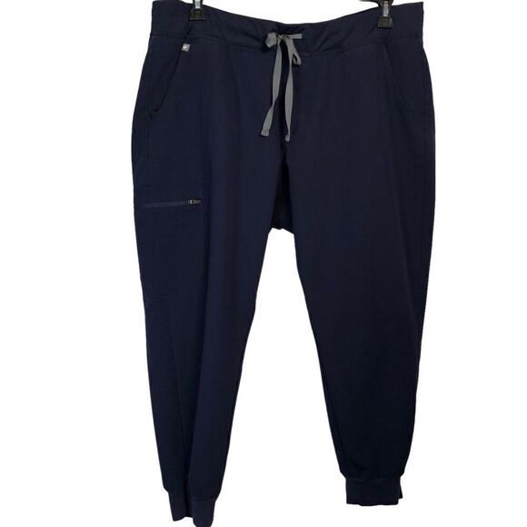 Figs Technical Collection Scrubs Joggers Navy Size XXL/P - Picture 4 of 12